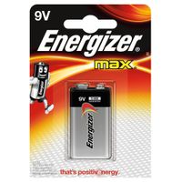 Energizer Max 9V E-Block, 1 st, Wellneuss GmbH & Co. KG