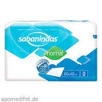 Sabanindas normal 40 x 60 cm Bettschutzeinlage, 8x30 Stk., Attends GmbH