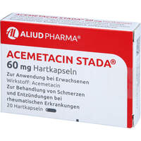 Acemetacin STADA 60 mg Hartkapseln ALIUD, 20 st, Aliud Pharma GmbH