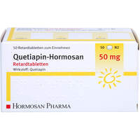 Quetiapin-Hormosan 50mg Retardtabletten, 50 Stk., Hormosan Pharma GmbH