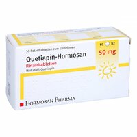 Quetiapin-Hormosan 50mg Retardtabletten, 50 Stk., Hormosan Pharma GmbH