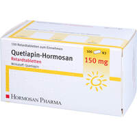 Quetiapin-Hormosan 150mg Retardtabletten, 100 Stk., Hormosan Pharma GmbH