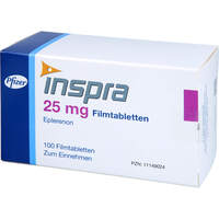 Inspra 25 mg Filmtabletten, 100 st, Allomedic GmbH