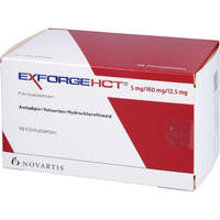 Exforge HCT 5 mg/160 mg/12.5 mg Filmtabletten, 98 st, Docpharm GmbH