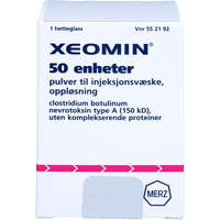 XEOMIN 50 LD50 Einheiten Pulv.z.Herst.e.Inj.-Lsg., 1 st, Haemato Pharm GmbH