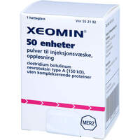 XEOMIN 50 LD50 Einheiten Pulv.z.Herst.e.Inj.-Lsg., 1 st, Haemato Pharm GmbH