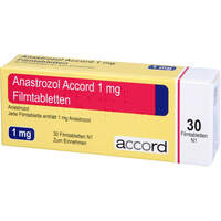 Anastrozol Accord 1mg Filmtabletten, 30 Stk., Accord Healthcare GmbH