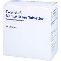 Twynsta 80mg/10 mg Tabletten, 98 st, 2care4 Aps