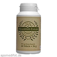 Olivenblattextrakt 500mg Mono-Kapseln, 60 Stück, SinoPlaSan GmbH
