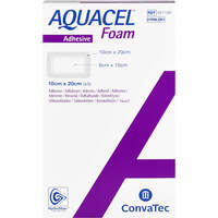 AQUACEL Foam adh&auml;siv 10x20 cm Verband, 5 st, 1001 Artikel Medical GmbH