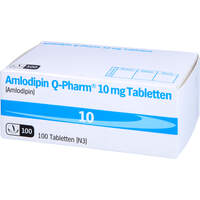 Amlodipin Q-Pharm 10 mg Tabletten, 100 st, JUTA Pharma GmbH