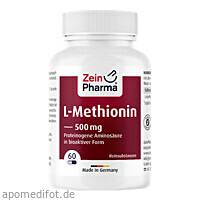 L-METHIONIN KAPSELN, 60 st, Zein Pharma - Germany GmbH