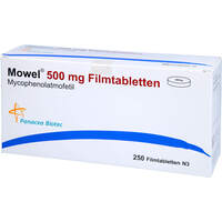 Mowel 500 mg Filmtabletten, 250 st, Panacea Biotec Germany GmbH