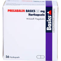 PREGABALIN BASICS 25 mg Hartkapseln, 56 Stk., Basics GmbH