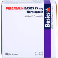 PREGABALIN BASICS 75 mg Hartkapseln, 14 Stk., Basics GmbH
