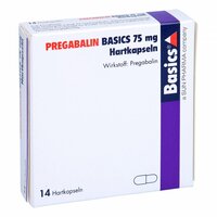 PREGABALIN BASICS 75 mg Hartkapseln, 14 Stk., Basics GmbH