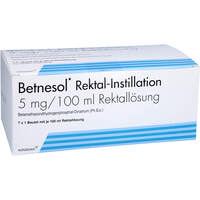 Betnesol Rektal-Instillation 100 ml Beutel, 7 st, kohlpharma GmbH