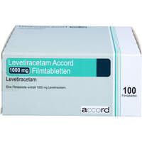Levetiracetam Accord 1000mg Filmtabletten, 100 Stk., Accord Healthcare GmbH