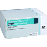 Levetiracetam Accord 1000mg Filmtabletten, 100 Stk., Accord Healthcare GmbH