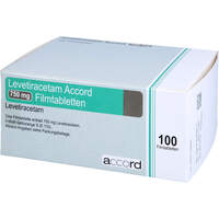 Levetiracetam Accord 750mg Filmtabletten, 100 Stk., Accord Healthcare GmbH