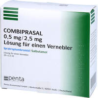 Combiprasal 0.5 mg/2.5mg Lösung f. einen Vernebler, 20x2.5 ml, Penta Arzneimittel GmbH