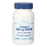 Omega 3 1000 mg 400/200 Junek Kapseln, 30 Stk., Bios Medical Services