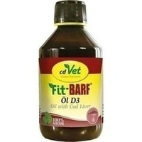 Fit-BARF Öl D3, 250 Milliliter, cdVet Naturprodukte GmbH