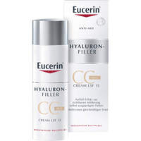 Eucerin Anti-Age Hyaluron-Filler CC Cream hell, 50 ml, Beiersdorf AG Eucerin