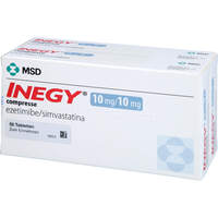 Inegy 10 mg/10 mg Tabletten, 100 st, kohlpharma GmbH