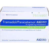 Tramadol/Paracetamol Aristo 75mg/650mg Filmtab., 30 Stk., Aristo Pharma GmbH