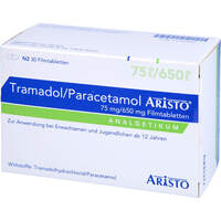 Tramadol/Paracetamol Aristo 75mg/650mg Filmtab., 30 Stk., Aristo Pharma GmbH