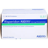 Risperidon Aristo 0.5mg Filmtabletten, 100 st, Aristo Pharma GmbH