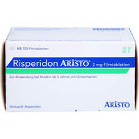 Risperidon Aristo 2mg Filmtabletten, 100 st, Aristo Pharma GmbH