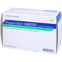 Risperidon Aristo 4mg Filmtabletten, 100 st, Aristo Pharma GmbH