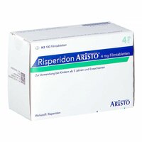 Risperidon Aristo 4mg Filmtabletten, 100 st, Aristo Pharma GmbH