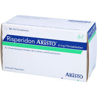 Risperidon Aristo 6mg Filmtabletten, 100 st, Aristo Pharma GmbH