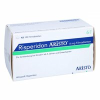 Risperidon Aristo 6mg Filmtabletten, 100 st, Aristo Pharma GmbH