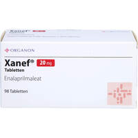 XANEF 20 MG Tabletten, 98 st, Organon Healthcare GmbH