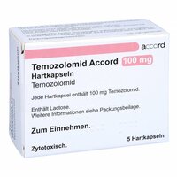 Temozolomid Accord 100mg Hartkapseln Sachets, 5 st, Accord Healthcare GmbH