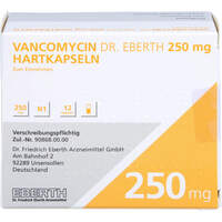 Vancomycin Dr. Eberth 250mg, 12 Stk., Dr. Friedrich Eberth Arzneimittel GmbH