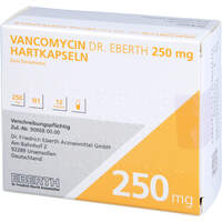 Vancomycin Dr. Eberth 250mg, 12 Stk., Dr. Friedrich Eberth Arzneimittel GmbH