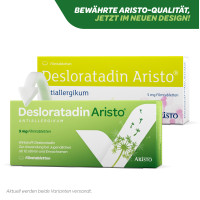 Desloratadin Aristo 5mg Filmtabletten, 100 st, Aristo Pharma GmbH