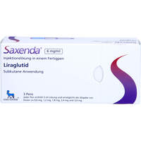 Saxenda 6 mg/ml Injektionslösung i.e. Fertigpen, 3x3 ml, Novo Nordisk Pharma GmbH