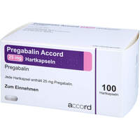 Pregabalin Accord 25mg Hartkapseln, 100 st, Accord Healthcare GmbH