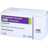 Pregabalin Accord 50mg Hartkapseln, 100 st, Accord Healthcare GmbH
