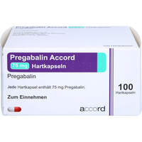 Pregabalin Accord 75mg Hartkapseln, 100 st, Accord Healthcare GmbH