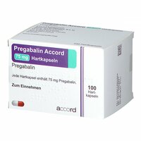 Pregabalin Accord 75mg Hartkapseln, 100 st, Accord Healthcare GmbH