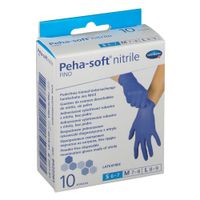 Peha-soft nitrile fino Unters.Handsch. S unst.pf, 10 st, Paul Hartmann AG