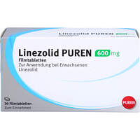 Linezolid PUREN 600 mg Filmtabletten, 30 st, PUREN Pharma GmbH & Co. KG