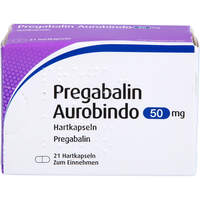 Pregabalin Aurobindo 50 mg Hartkapseln, 21 Stk., PUREN Pharma GmbH & Co. KG